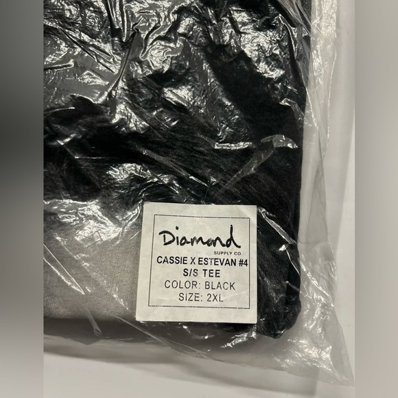 RARE Vintage Diamond Supply Co Cassie X Estevan Shirt - Picture 3 of 4